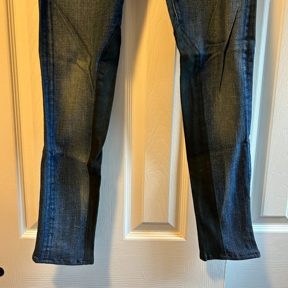 Rag & Bone Skinny Jeans Leather Sz 28 - Picture 5 of 6